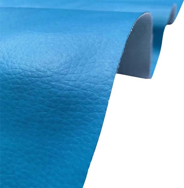 Leder Kunstleder Sofa Sessel Lenkrad Leder (METERWARE) - (Türkis Blau) -
